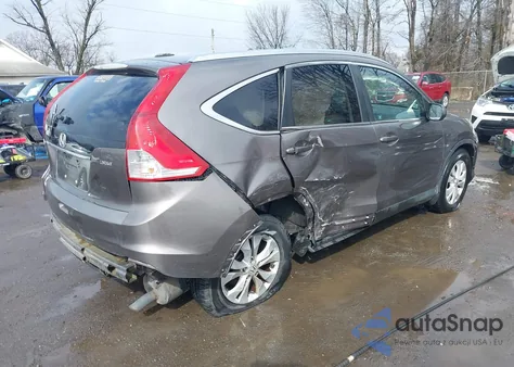 2012 Honda Cr-V Ex-L z USA, uszkodzony, nr VIN 5J6RM3H7XCL001748